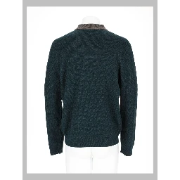 Polo In Maglia Di Lana Misto Seta