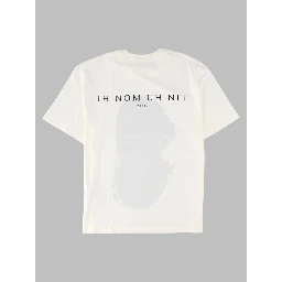 T-Shirt con Stampa "Newspaper Mask"