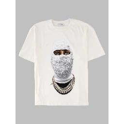T-Shirt con Stampa "Mask Future"