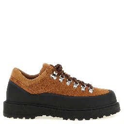 Brown Cowhide Ankle Boots