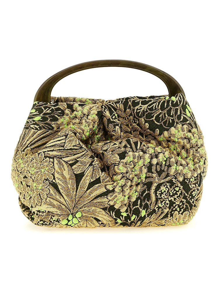 Multicolor Polyester Handbag