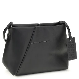 Black Calf Leather Bos Taurus Shoulder Bag