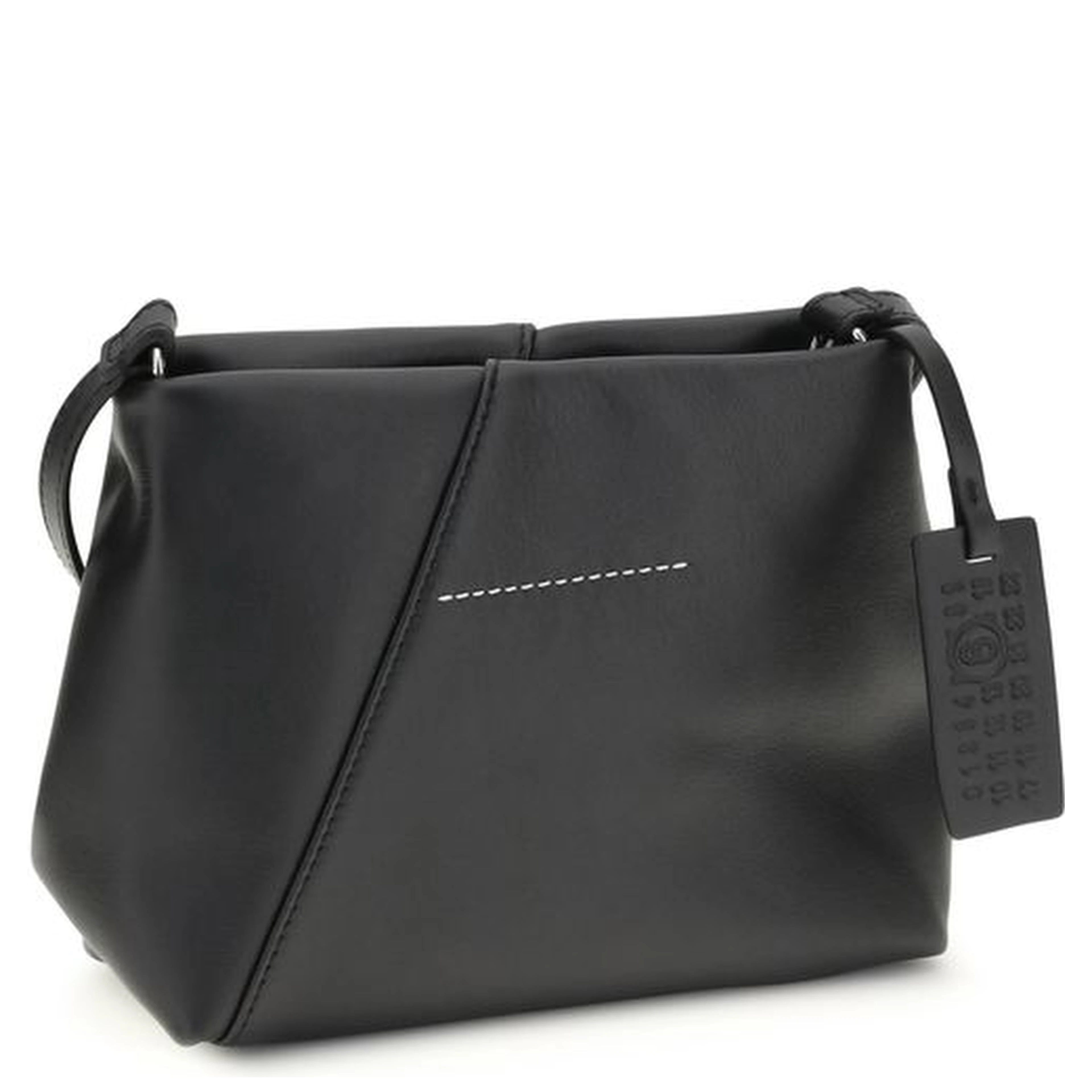 Black Calf Leather Bos Taurus Shoulder Bag