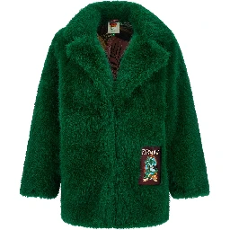 Bicolor Polyester Coat