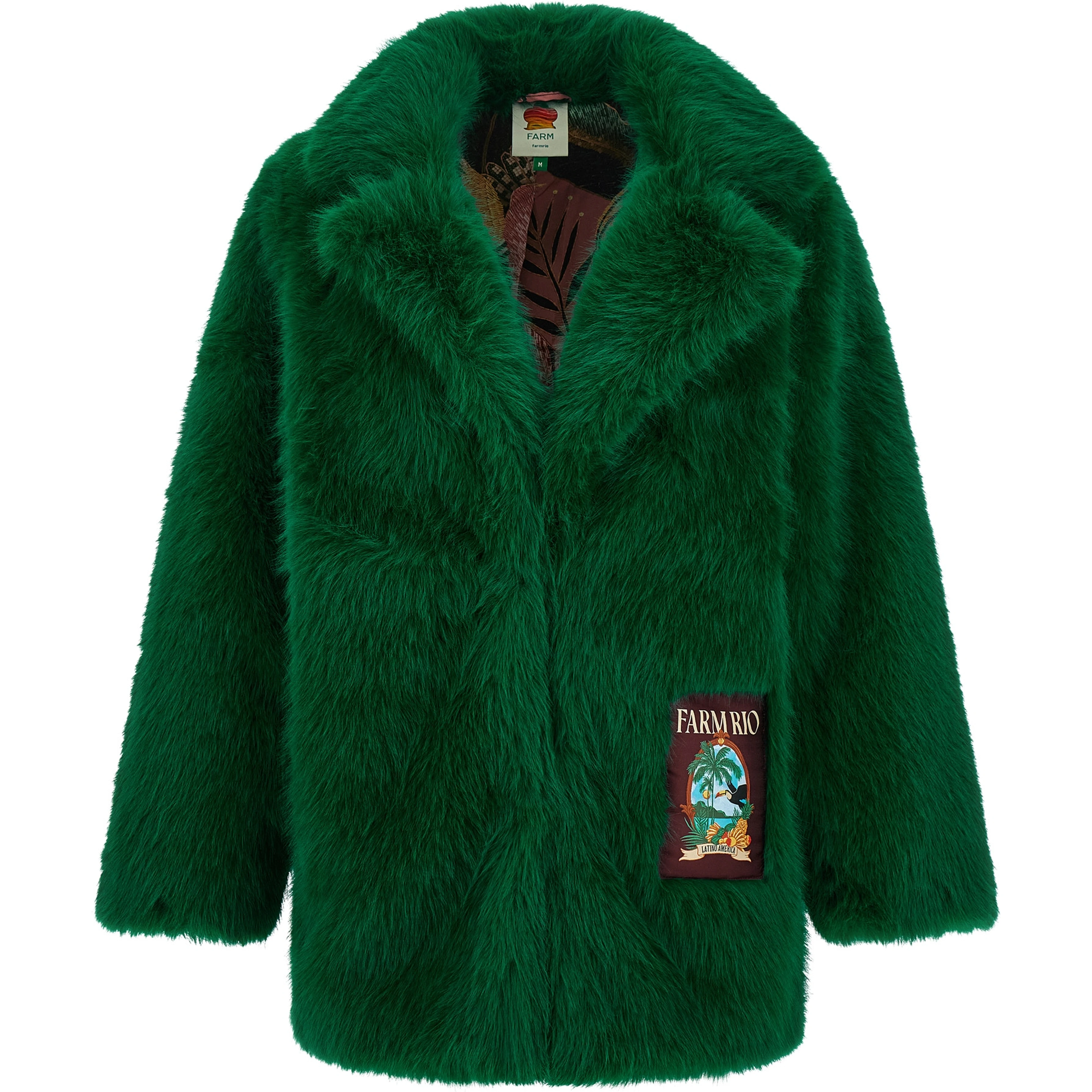 Bicolor Polyester Coat