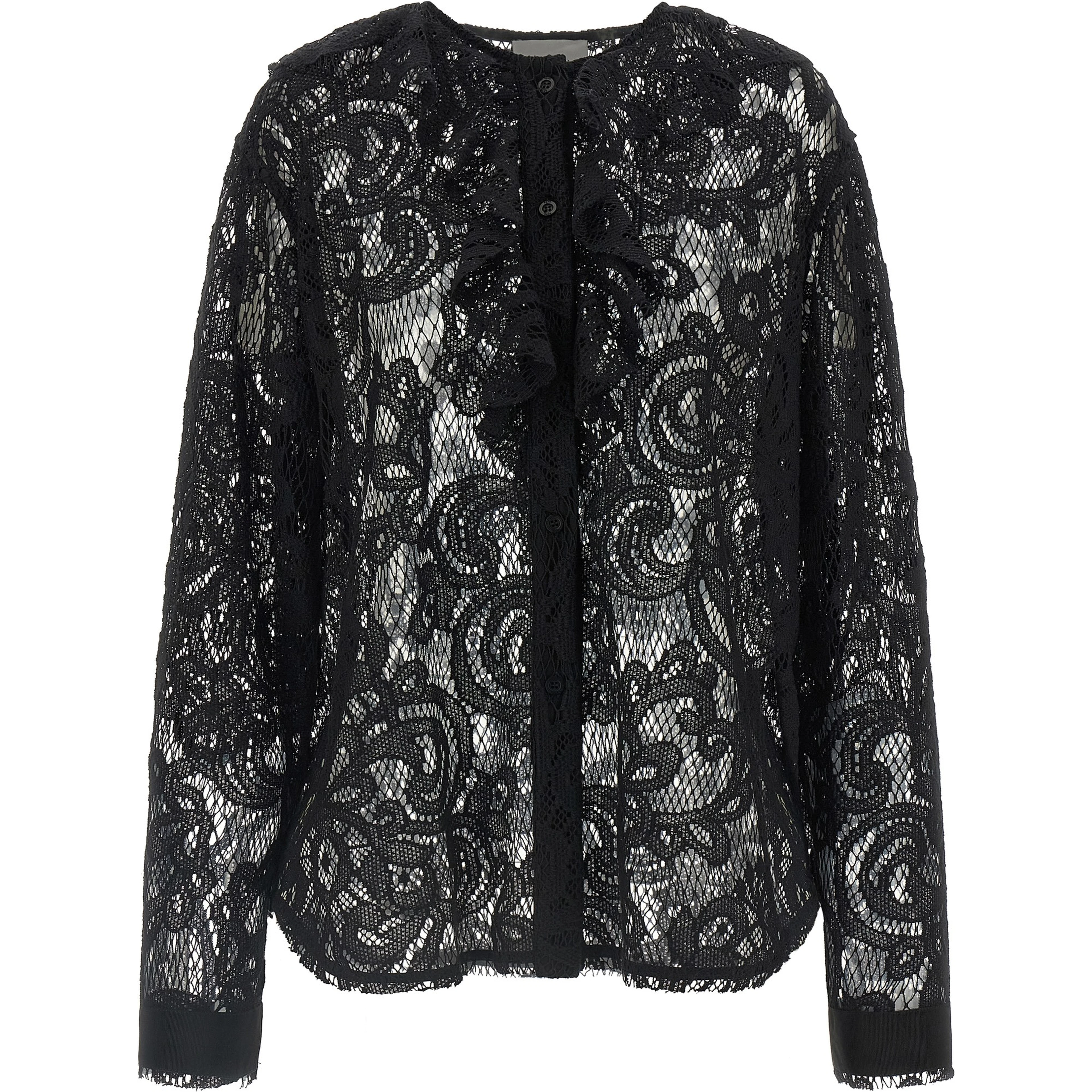 Black Cotton Blouse