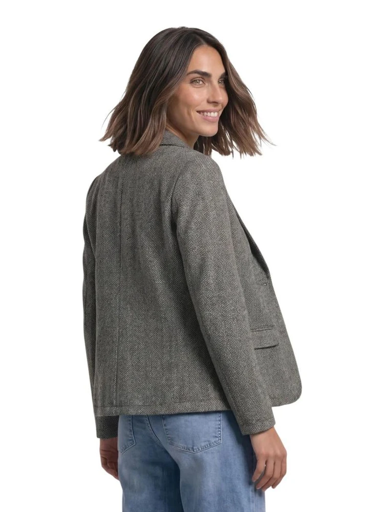 Black Polyester Blazer alternative