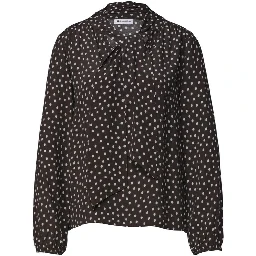 Brown Viscose Blouse