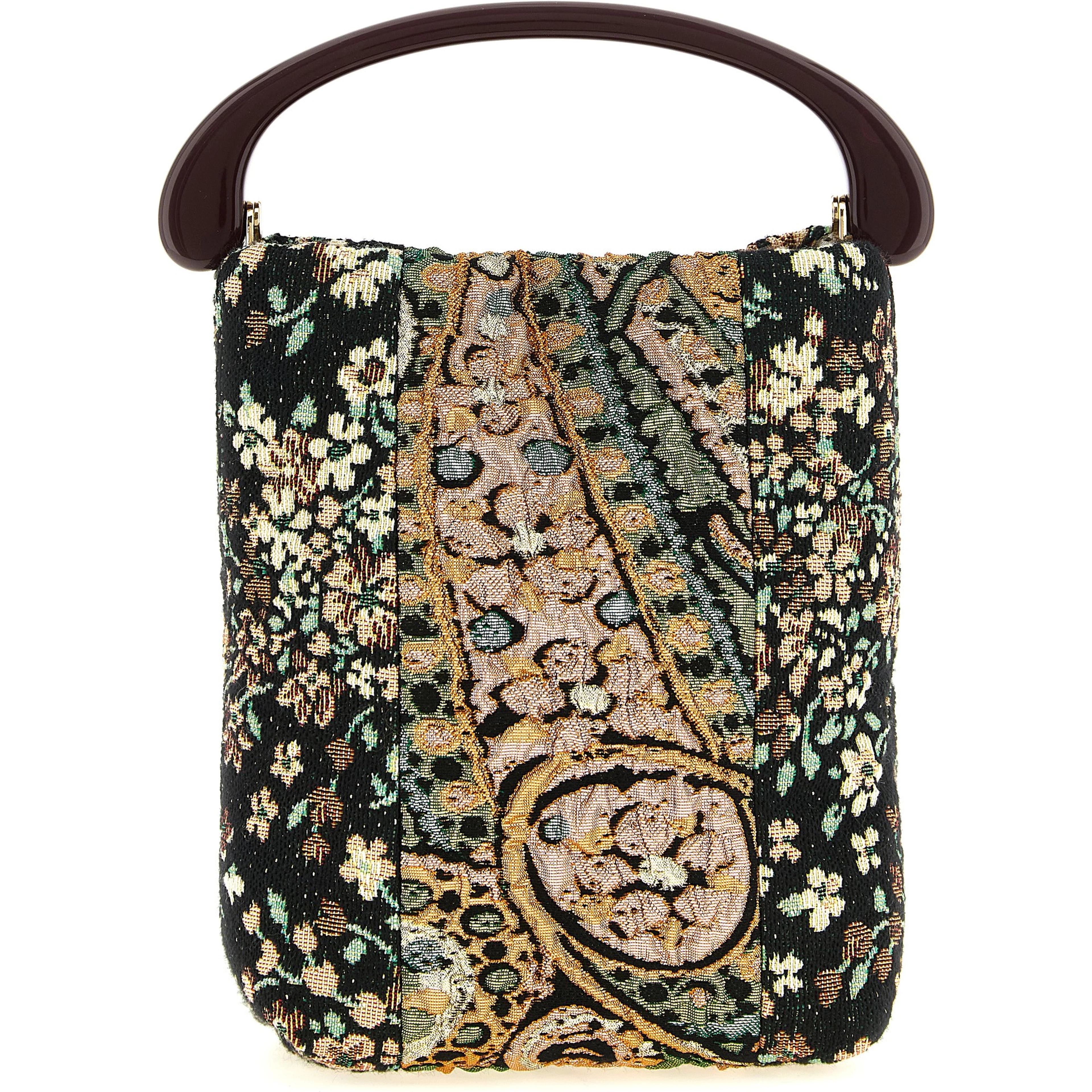 Multicolor Polyester Handbag