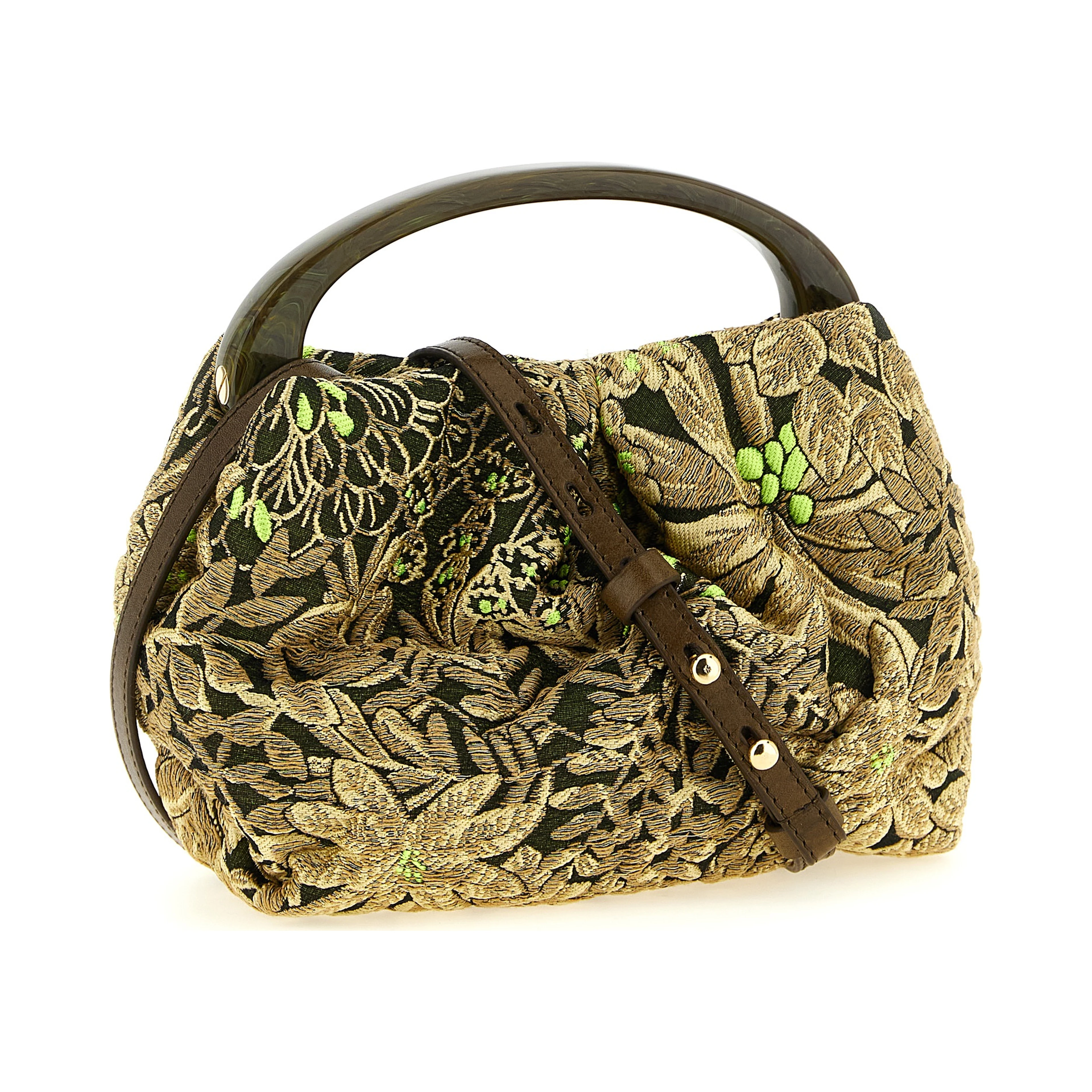 Multicolor Polyester Handbag