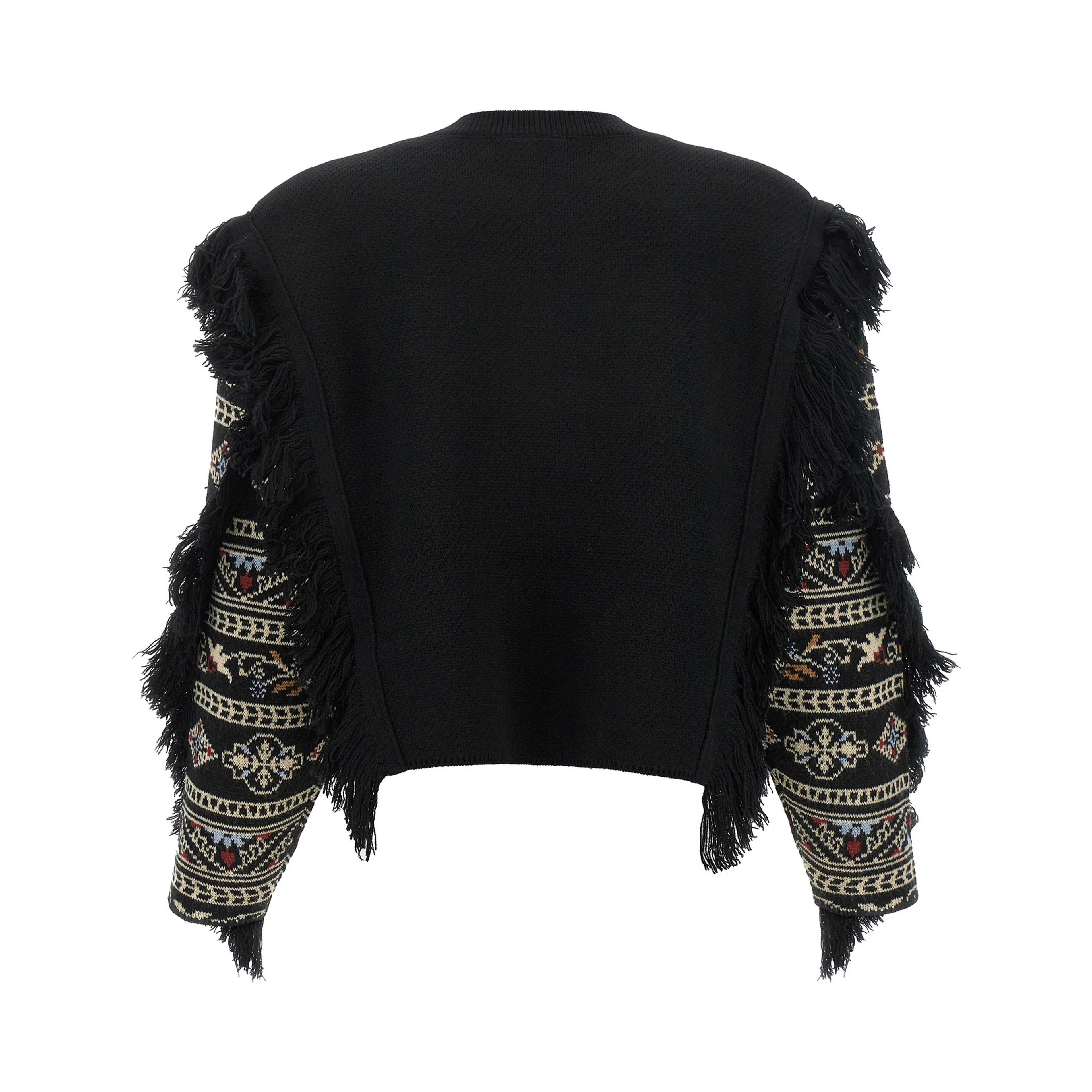 Black Wool Cardigan