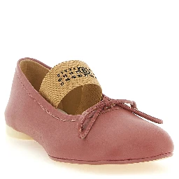 Multicolor Lambskin Ballet Flats