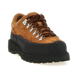 Brown Cowhide Ankle Boots