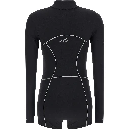 Black Polyamide Bodysuit