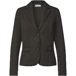 Brown Polyester Blazer