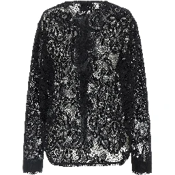 Black Cotton Blouse