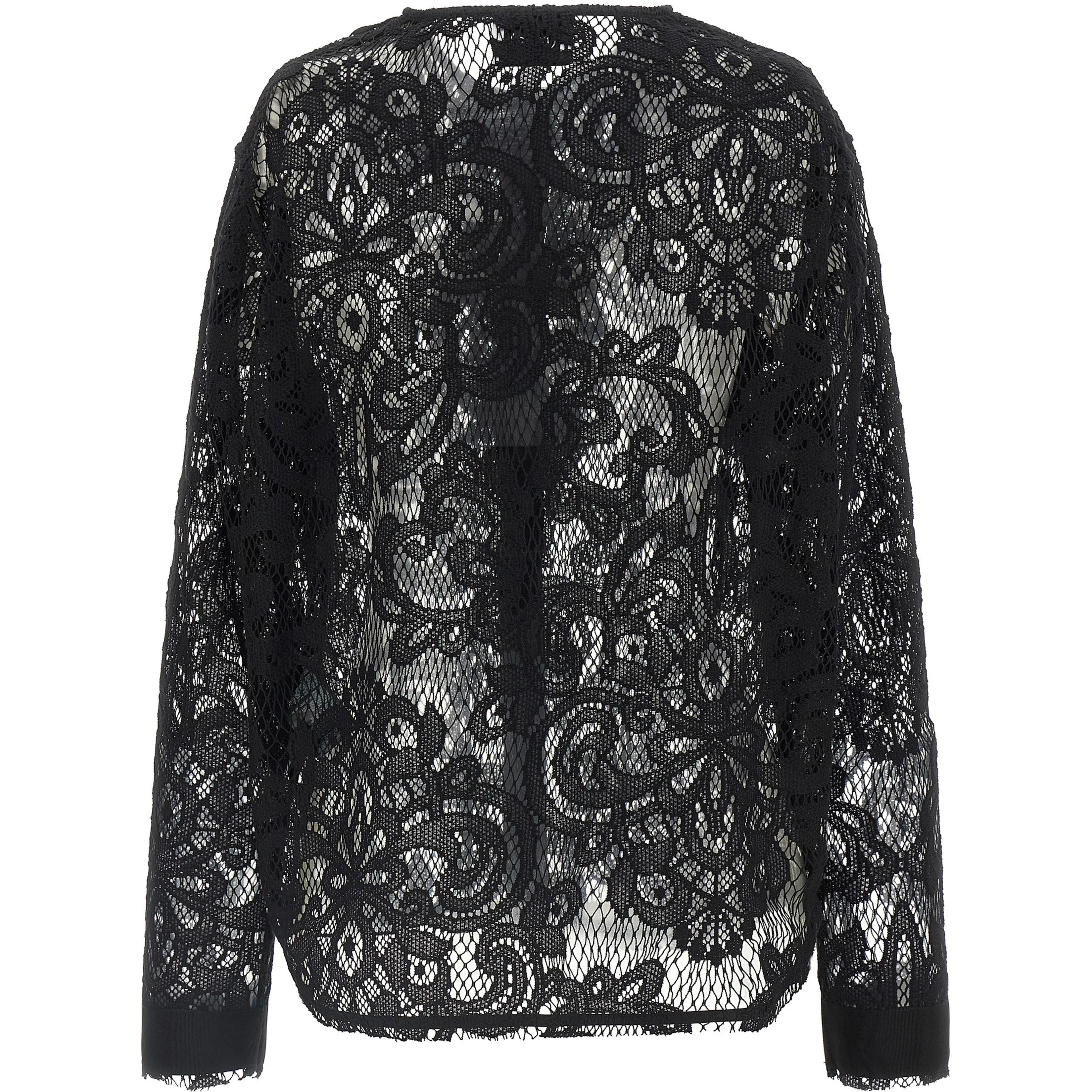 Black Cotton Blouse