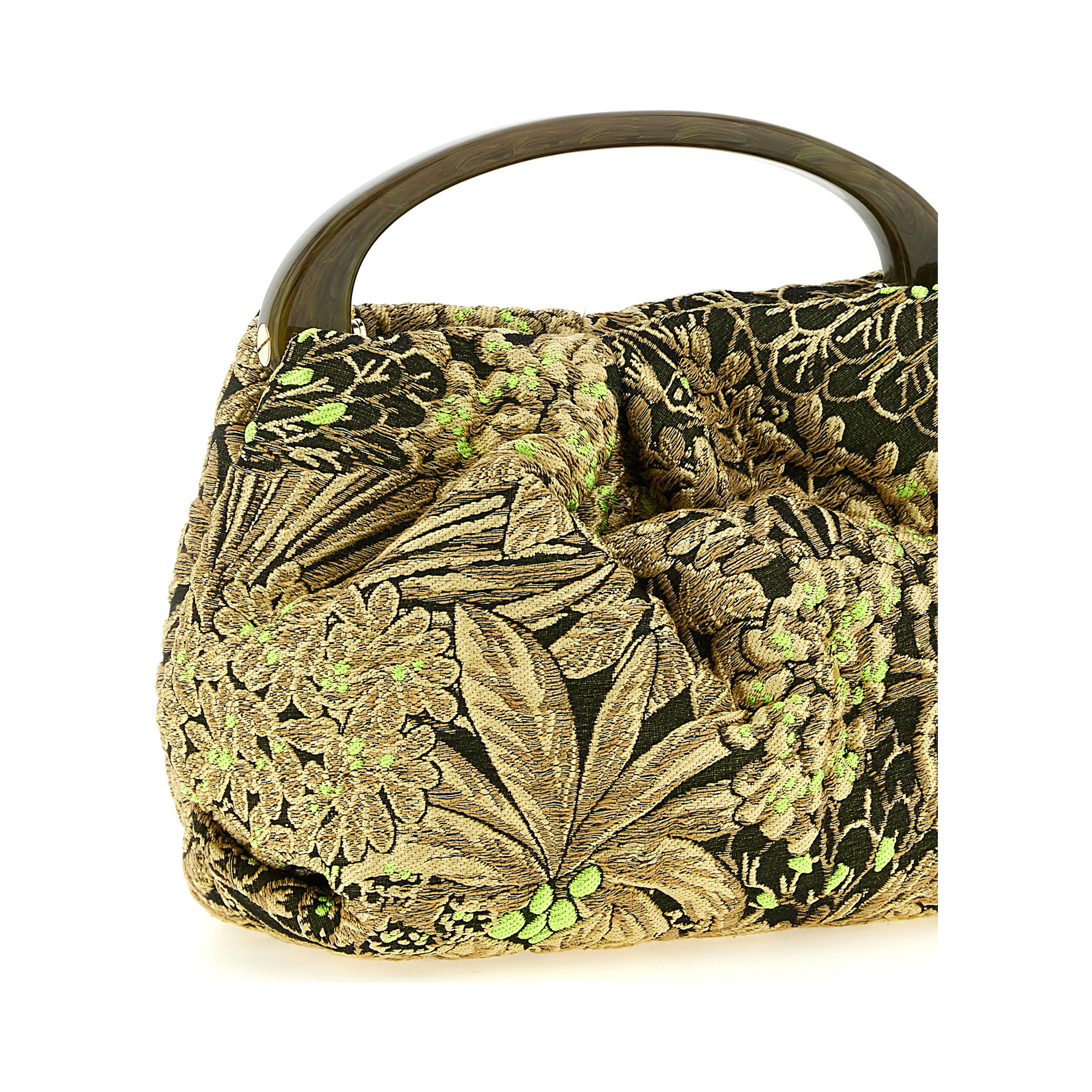 Multicolor Polyester Handbag