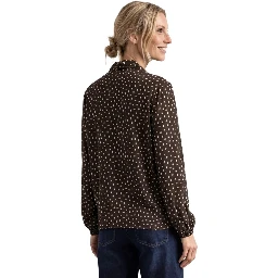 Brown Viscose Blouse
