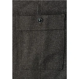 Brown Polyester Cargo Pants
