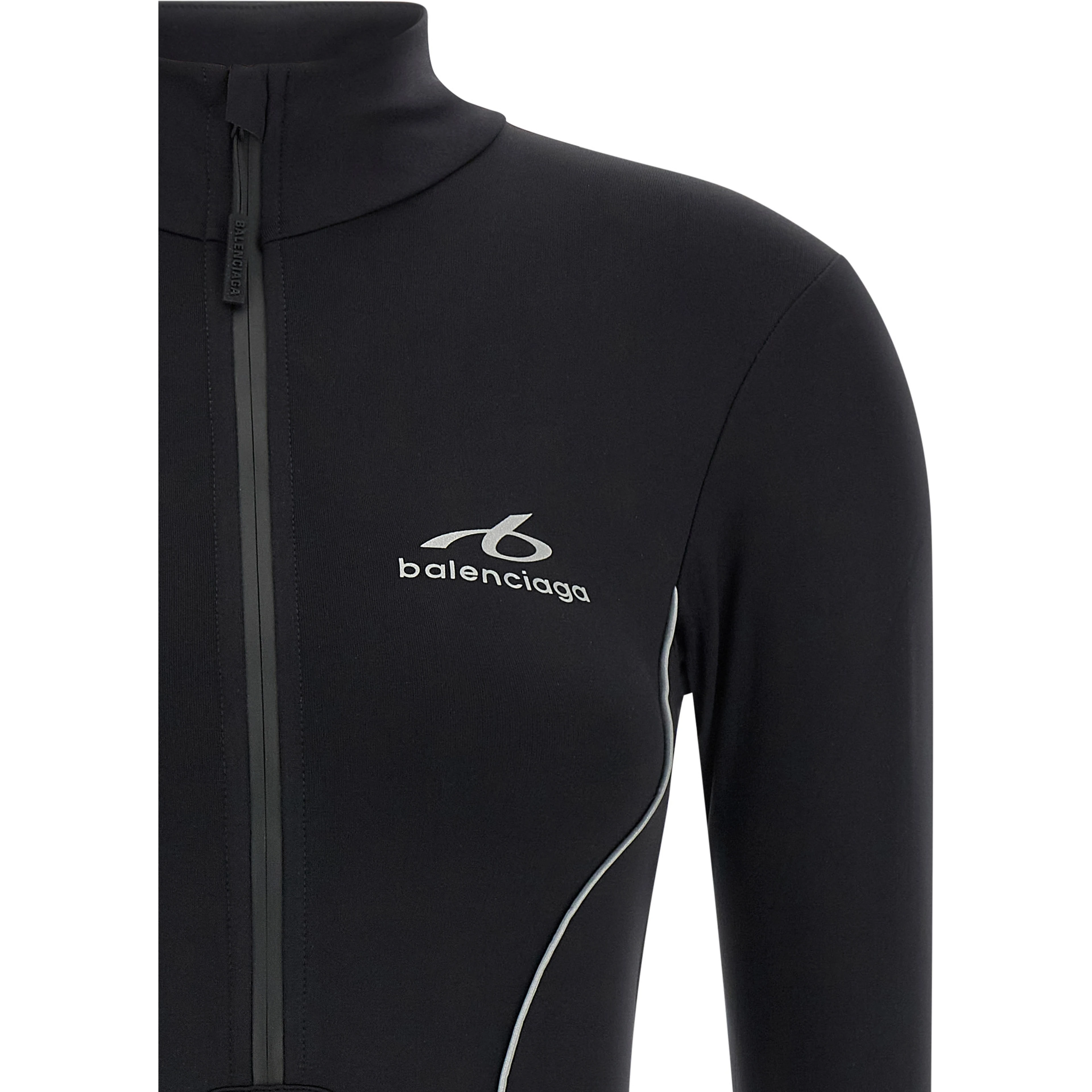 Black Polyamide Bodysuit