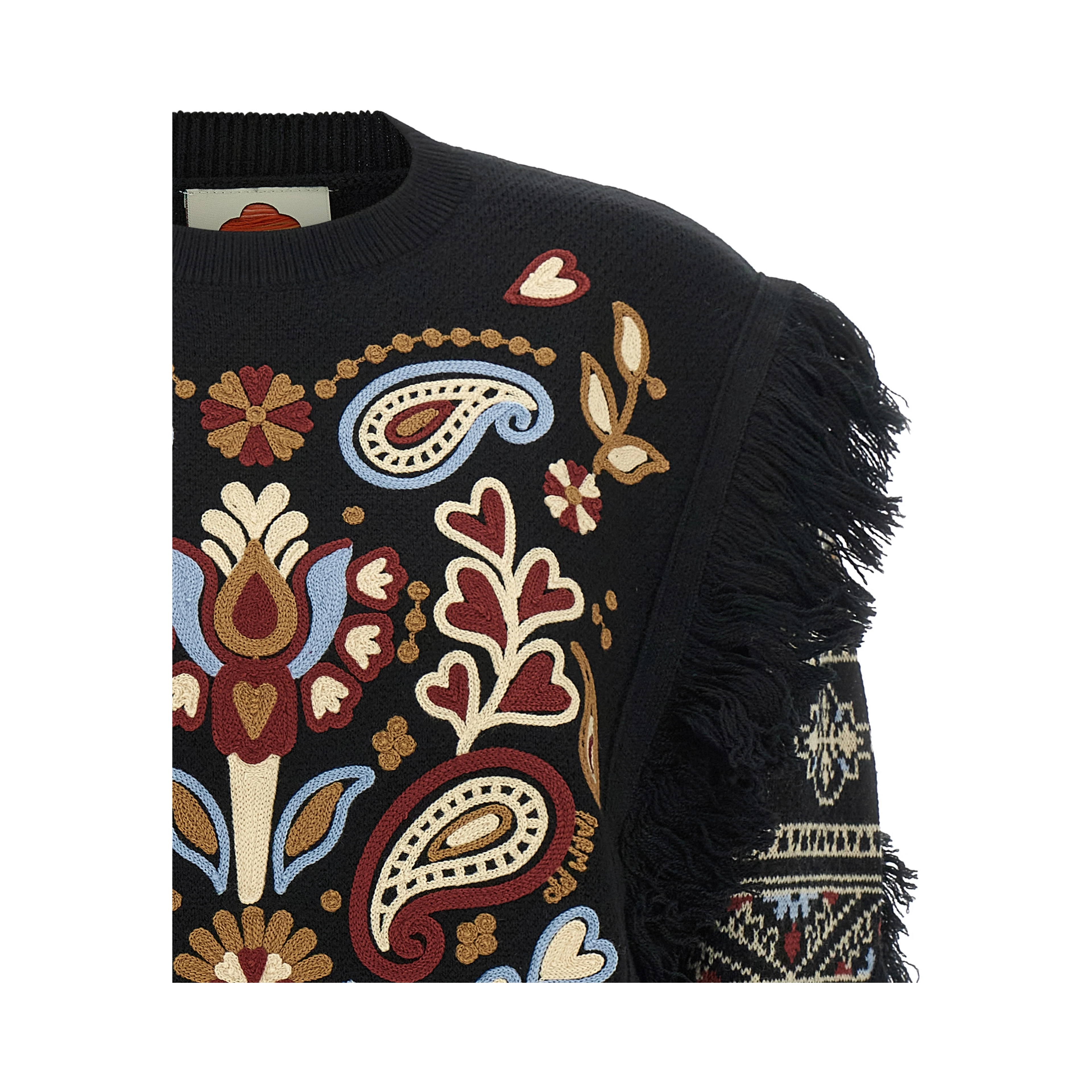 Black Wool Cardigan