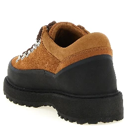 Brown Cowhide Ankle Boots