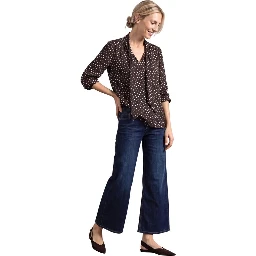 Brown Viscose Blouse