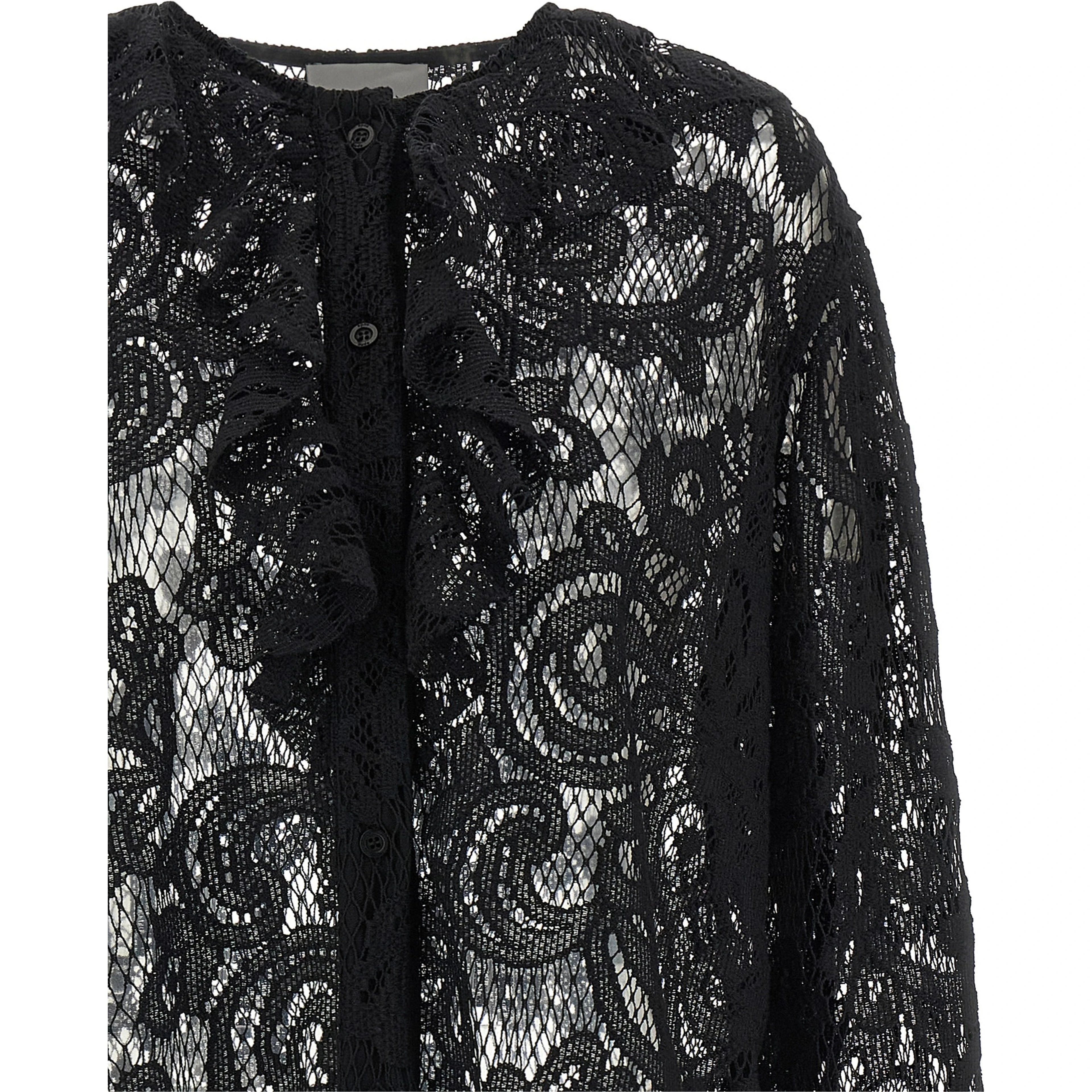 Black Cotton Blouse