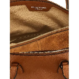 Brown Calfskin Shoulder Bag