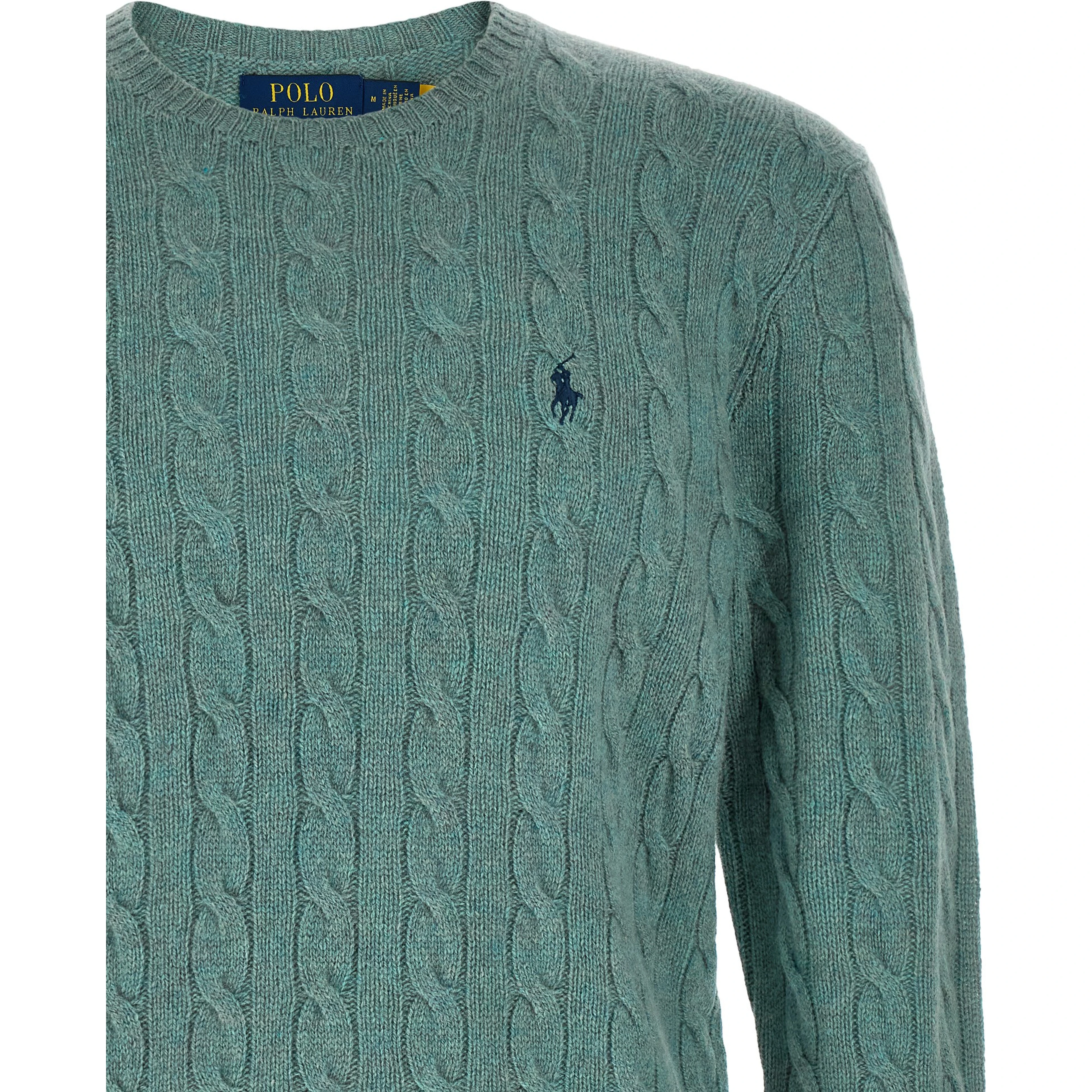 Bicolor Wool Cardigan