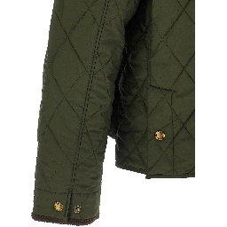 Bicolor Polyester Full-Length Jacket