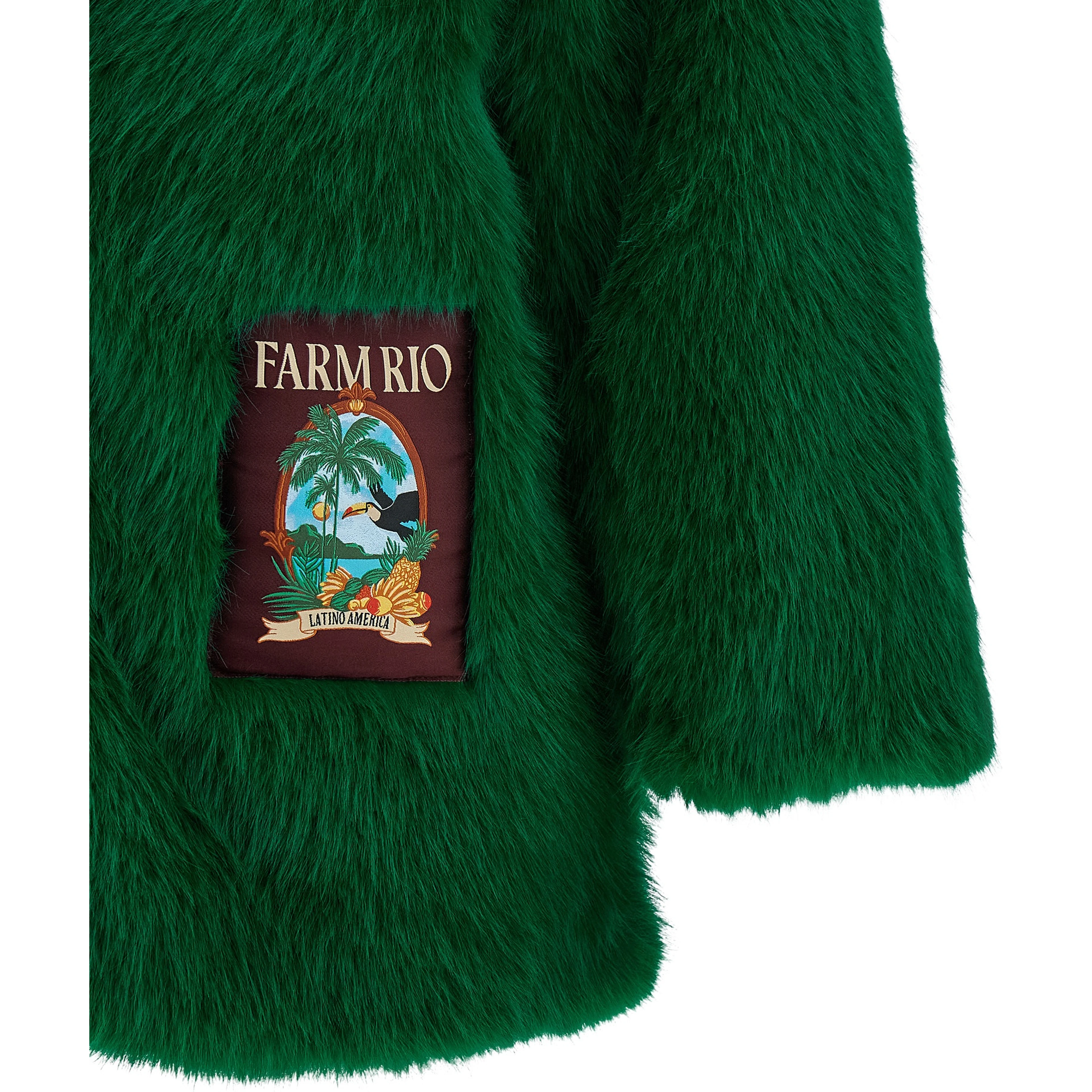 Bicolor Polyester Coat