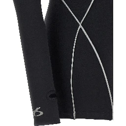 Black Polyamide Bodysuit