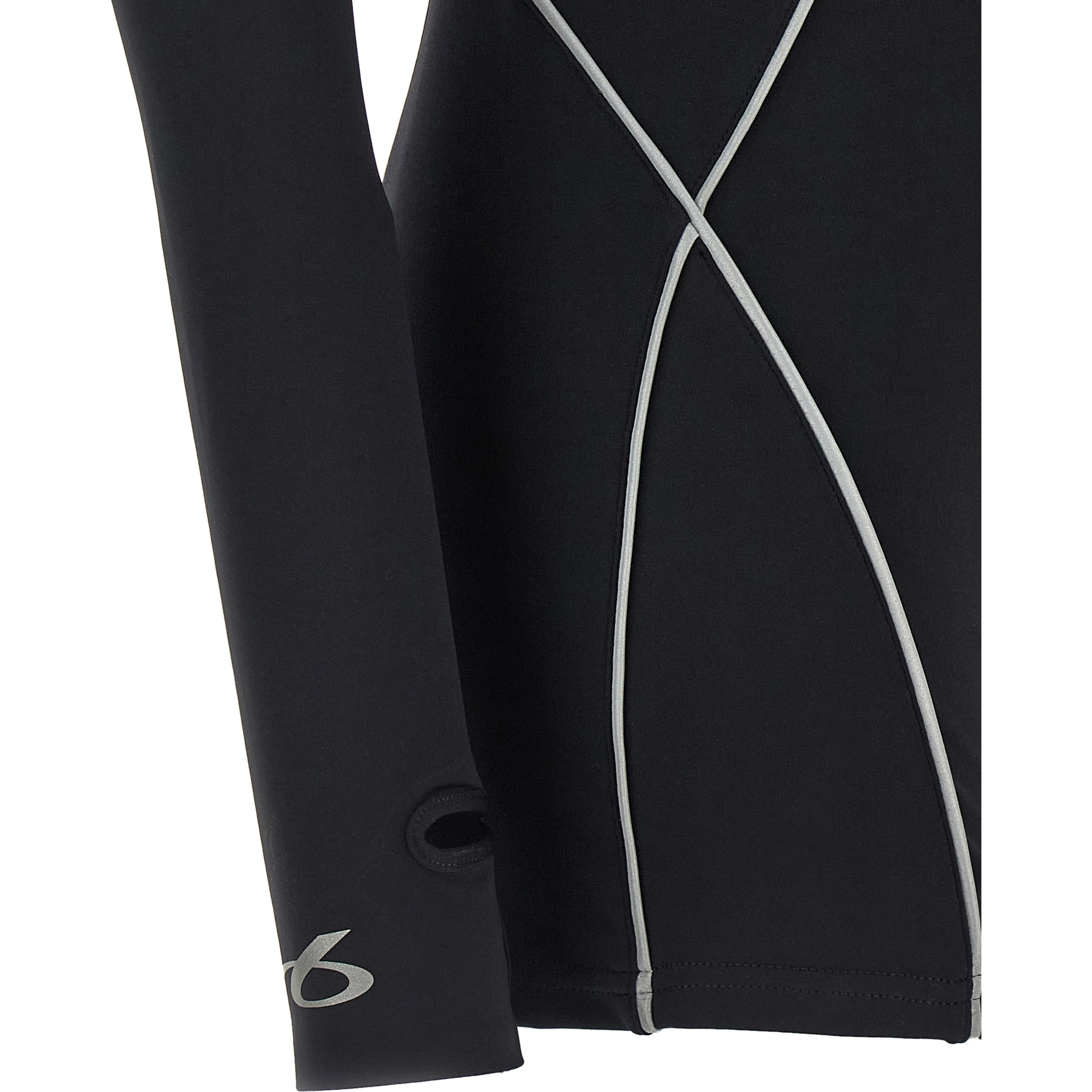 Black Polyamide Bodysuit