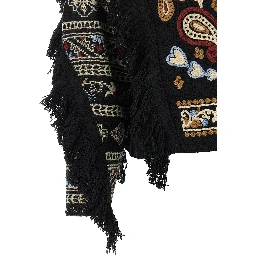 Black Wool Cardigan