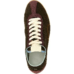 Brown Calfskin Athletic Sneakers