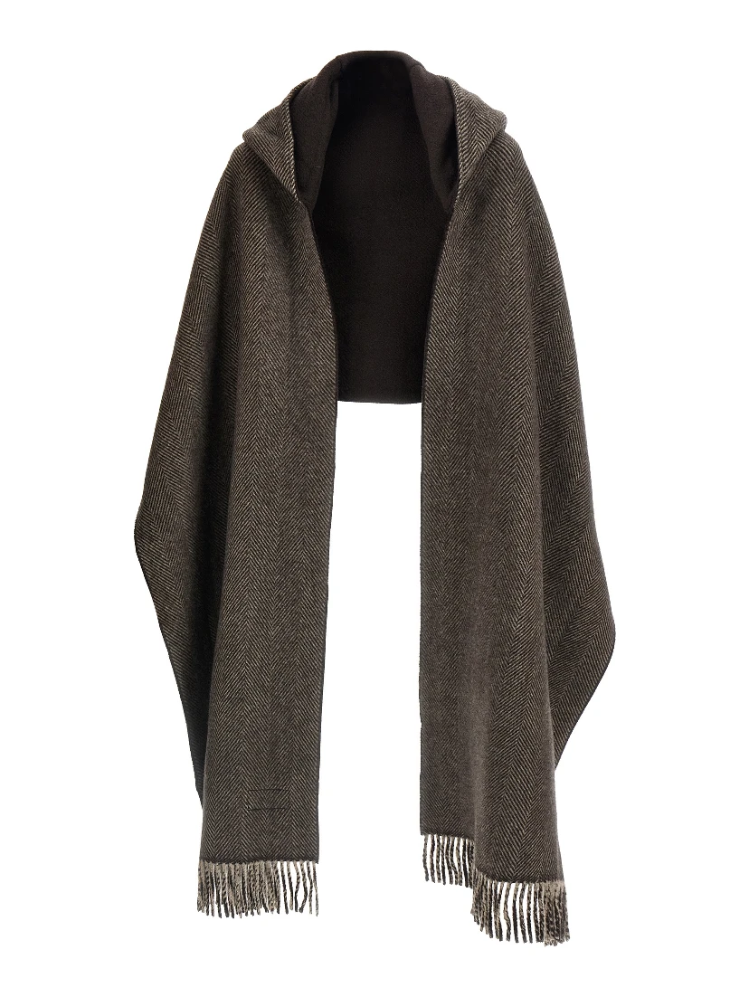 Brown Cashmere Scarf