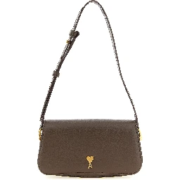 Brown Cowhide Shoulder Bag
