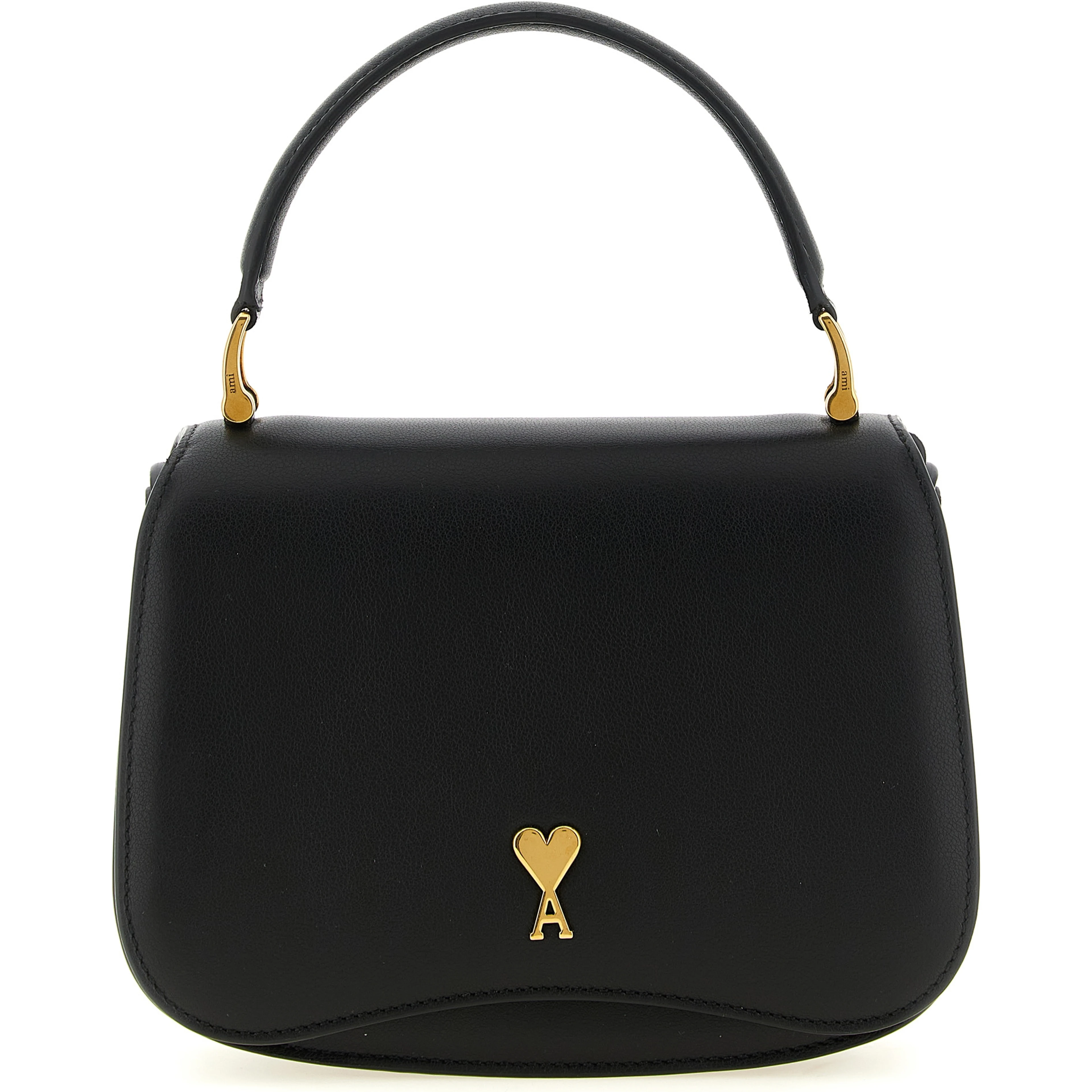Black Cowhide Handbag