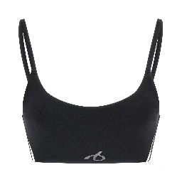 Black Polyamide Sport Bra