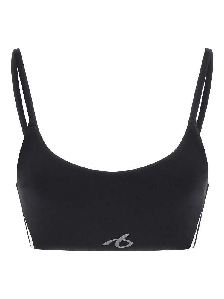 Black Polyamide Sport Bra