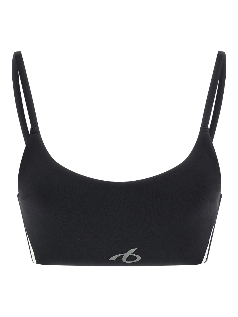 Black Polyamide Sport Bra