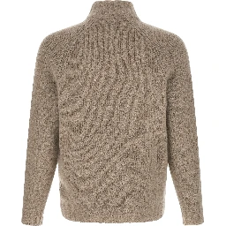 Beige Cashmere Cardigan