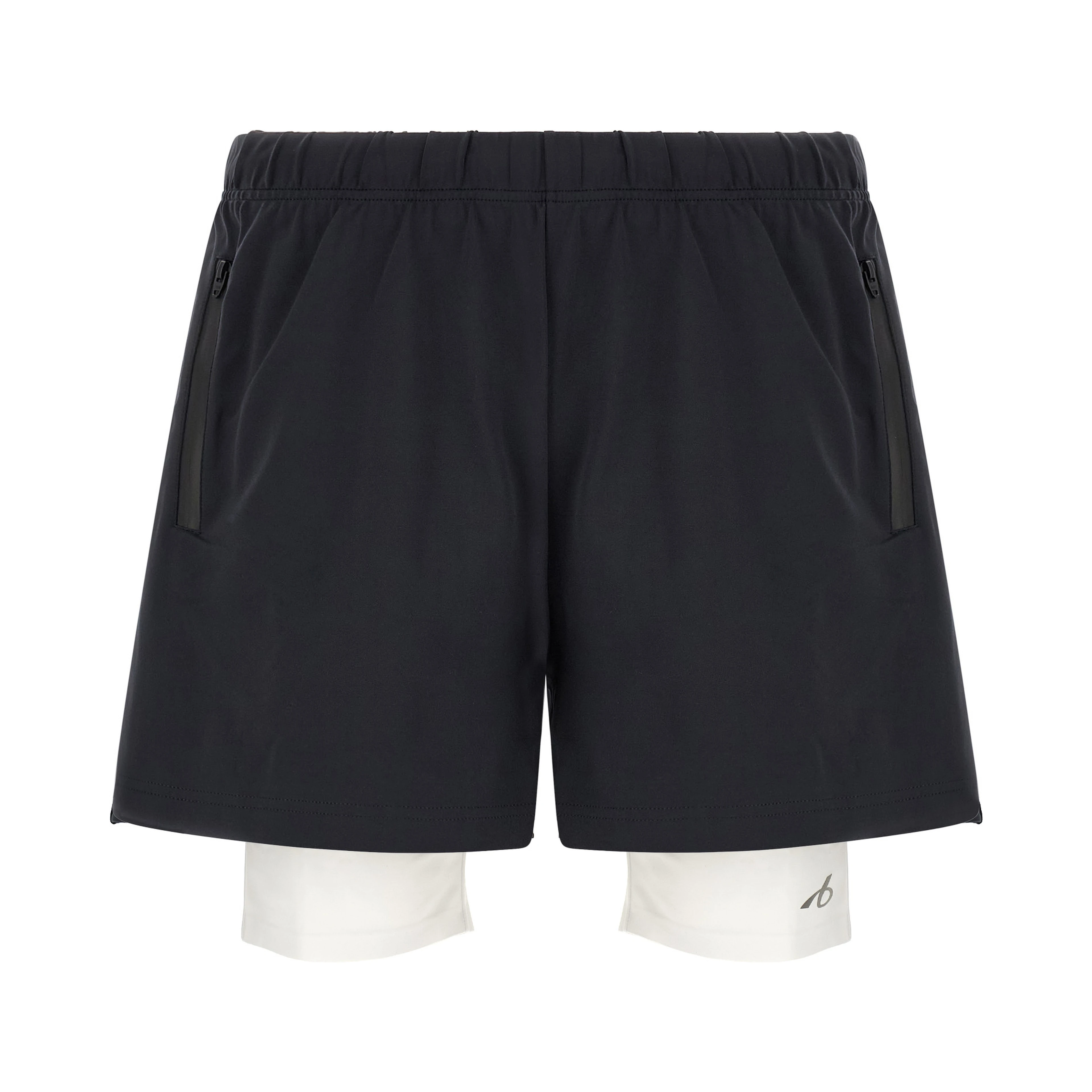 Bicolor Polyamide Bermuda Shorts