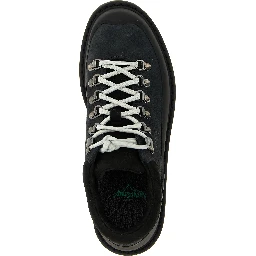 Black Cowhide Ankle Boots