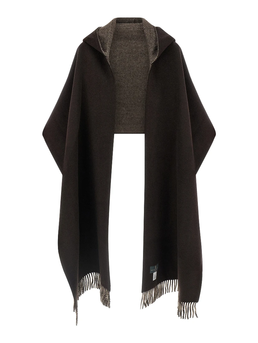 Brown Cashmere Scarf