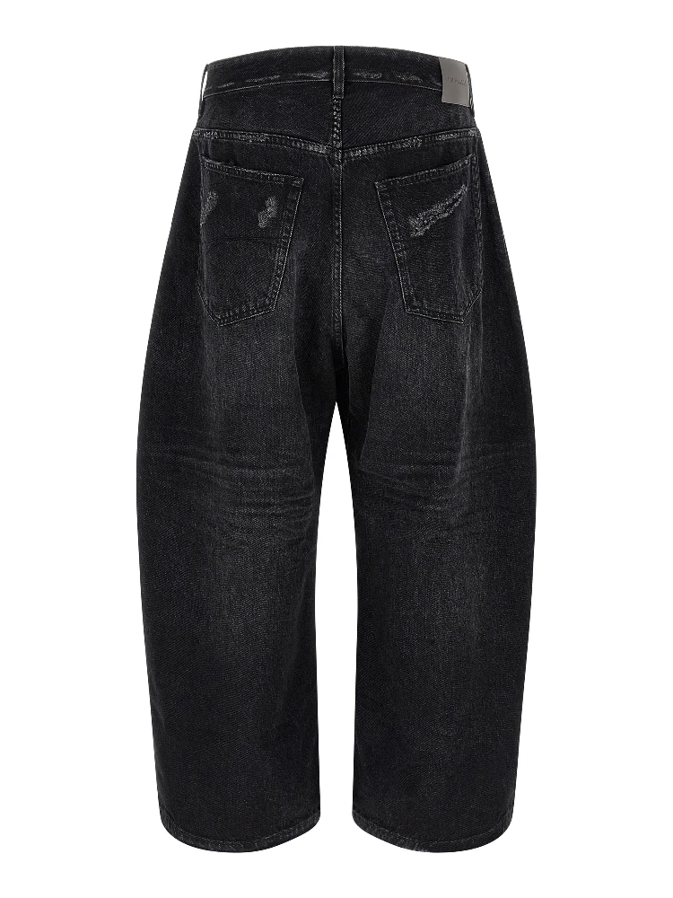 Black Cotton Cropped Jeans alternative