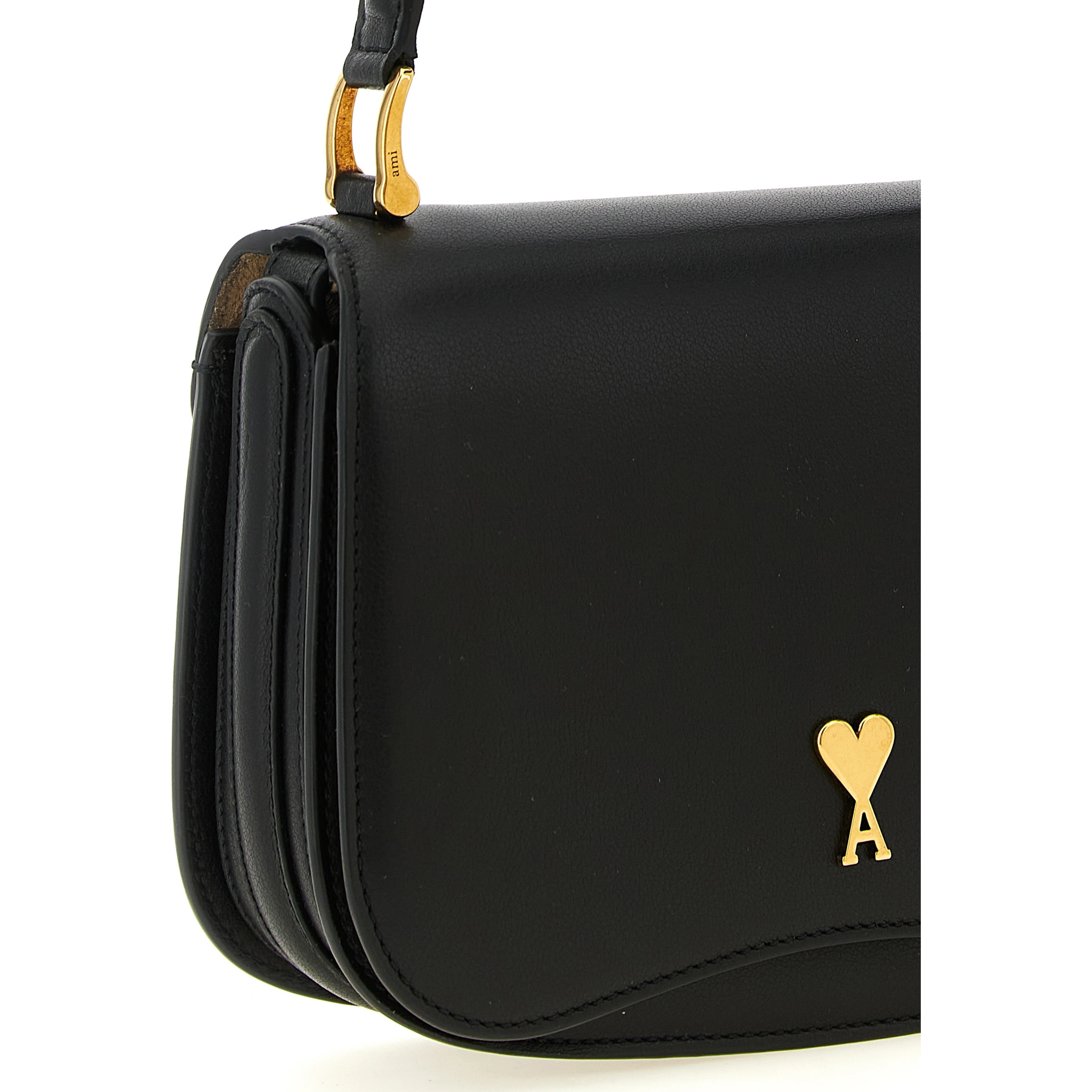 Black Cowhide Handbag