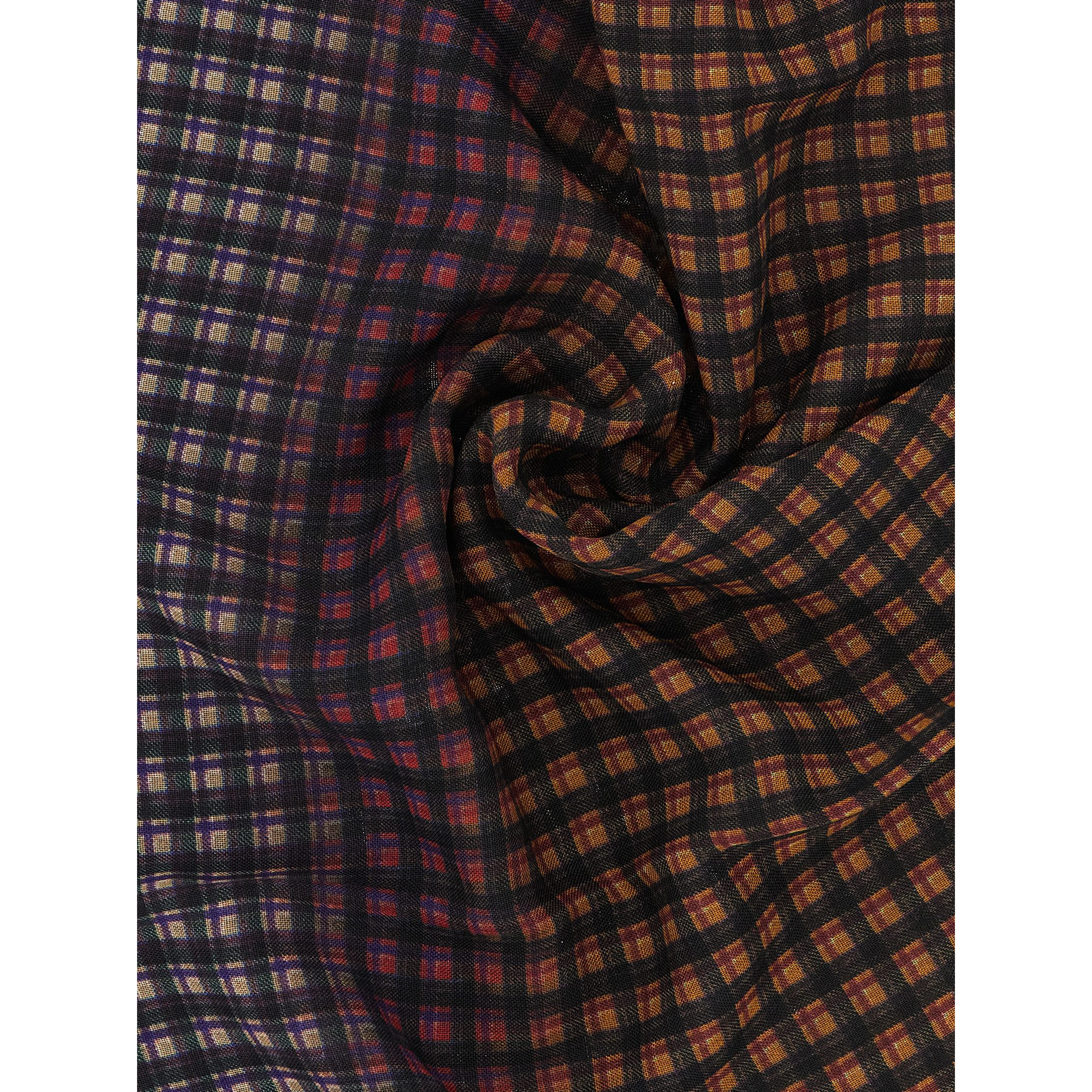Multicolor Wool Scarf